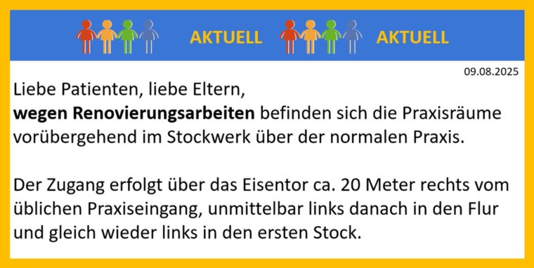 Aktuelles aus der Kinderarztpraxis Aktuelles aus der Kinderarztpraxis
